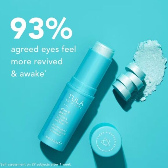 Tula Skincare Glow + Get it Cooling & Brightening Eye Balm - Picture 4 of 9